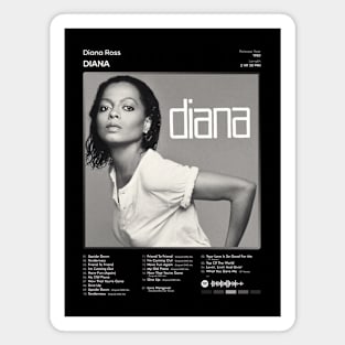 Diana Ross - Diana Tracklist Album Magnet